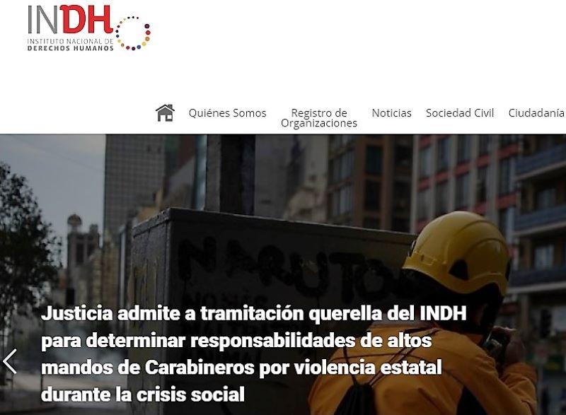 La FIO salió en defensa de la INDH de Chile
